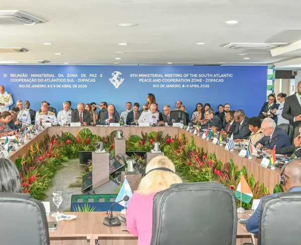 Declaração dos países do Atlântico Sul sobre paz e segurança na região.