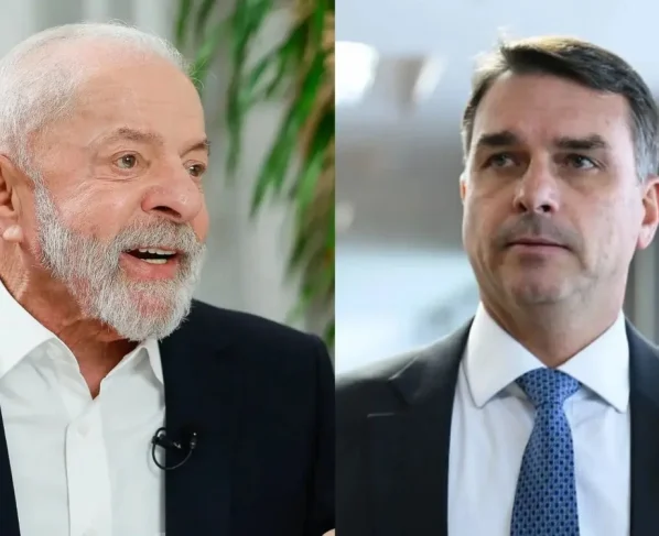 Pesquisa revela empate técnico entre Lula e Flávio Bolsonaro em cenário de segundo turno.